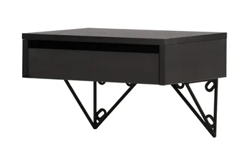 Depay Sidebord 41 cm - Svart - Møbler - Bord - Avlastningsbord - Lampebord & sidebord