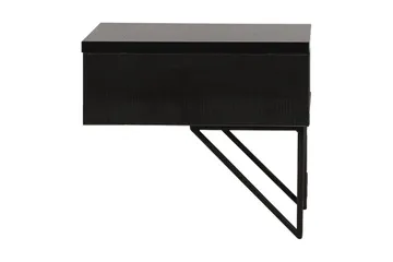 Depay Sidebord 41 cm - Svart - Møbler - Bord - Avlastningsbord - Lampebord & sidebord
