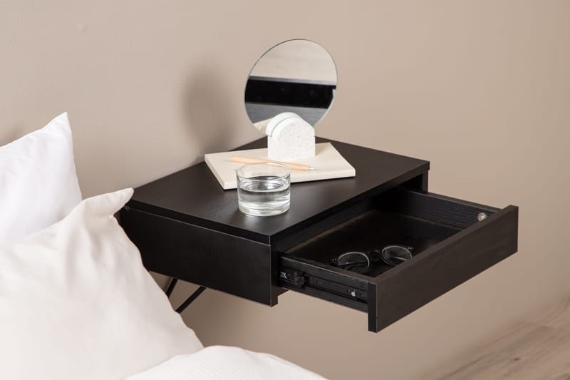 Depay Sidebord 41 cm - Svart - Møbler - Bord - Avlastningsbord - Lampebord & sidebord