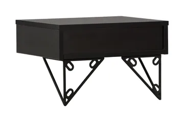 Depay Sidebord 41 cm - Svart - Møbler - Bord - Avlastningsbord - Lampebord & sidebord