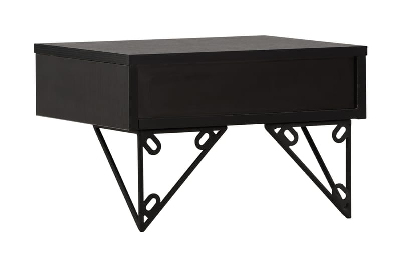 Depay Sidebord 41 cm - Svart - Møbler - Bord - Avlastningsbord - Lampebord & sidebord