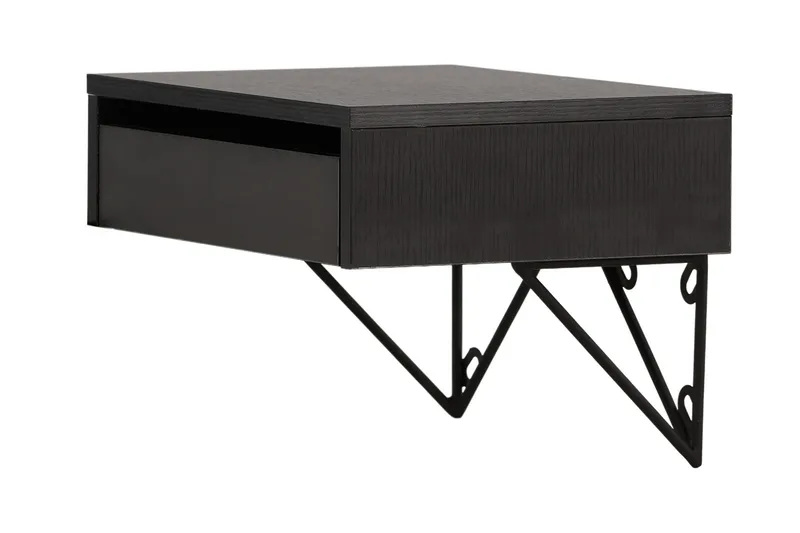 Depay Sidebord 41 cm - Svart - Møbler - Bord - Avlastningsbord - Lampebord & sidebord