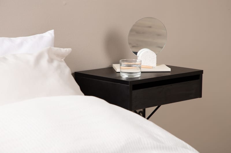 Depay Sidebord 41 cm - Svart - Møbler - Bord - Avlastningsbord - Lampebord & sidebord