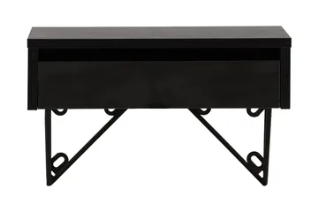 Depay Sidebord 41 cm - Svart - Møbler - Bord - Avlastningsbord - Lampebord & sidebord