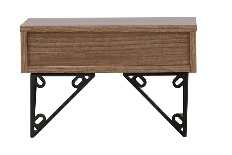 Depay Sidebord 41 cm - Valnøtt - Møbler - Bord - Avlastningsbord - Lampebord & sidebord