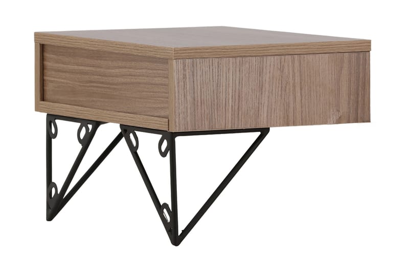 Depay Sidebord 41 cm - Valnøtt - Møbler - Bord - Avlastningsbord - Lampebord & sidebord