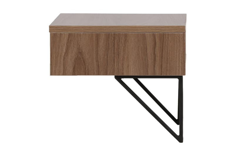 Depay Sidebord 41 cm - Valnøtt - Møbler - Bord - Avlastningsbord - Lampebord & sidebord