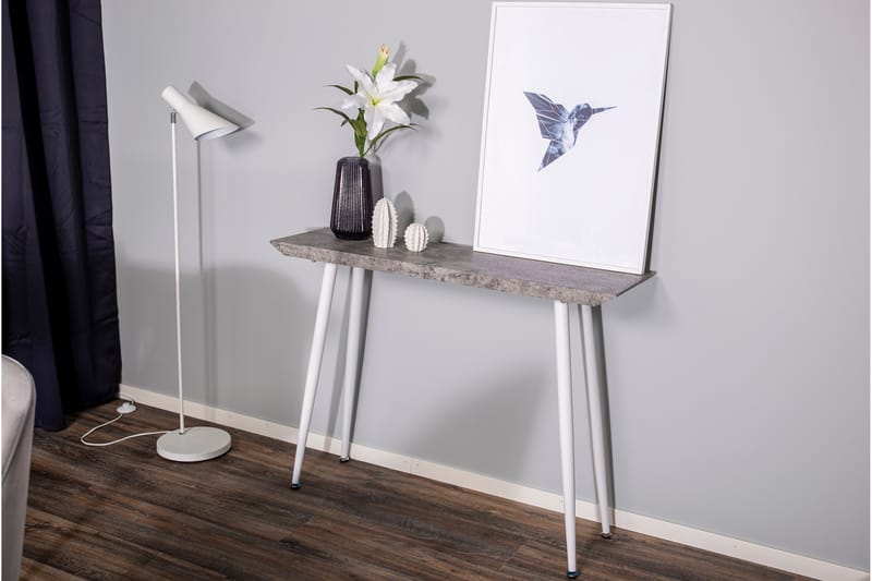 Ebbane Sidebord 110x30 cm Hvit - Venture Home - Lampebord & sidebord - Brettbord og småbord