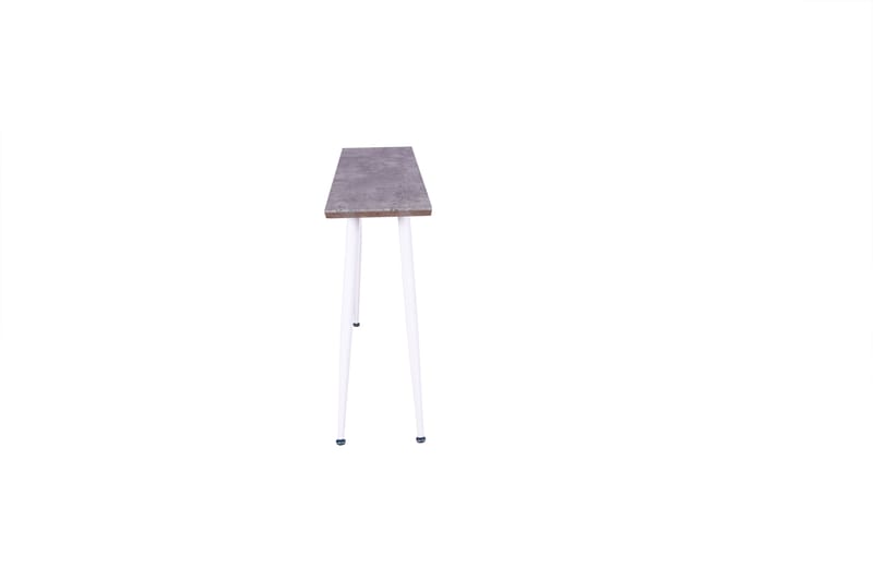 Ebbane Sidebord - Hvit/Grå - Lampebord & sidebord - Brettbord og småbord