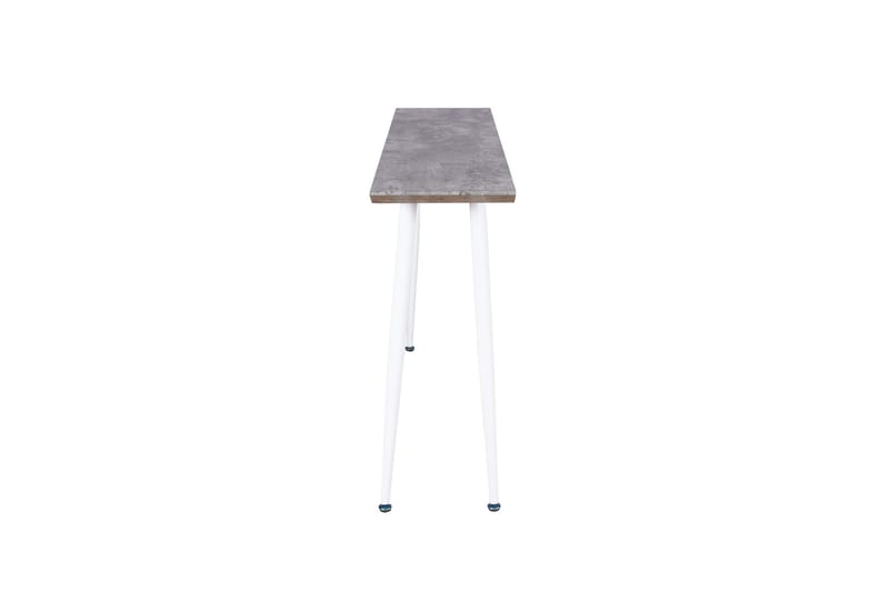 Edge Sidebord 110x30 cm - Hvit - Møbler - Bord - Avlastningsbord - Lampebord & sidebord