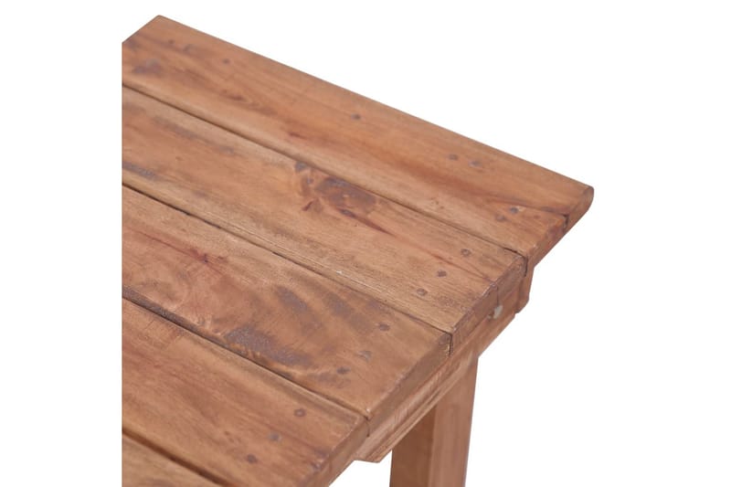 Endebord 70x35x60 cm heltre mahogni - Møbler - Bord - Avlastningsbord - Lampebord & sidebord