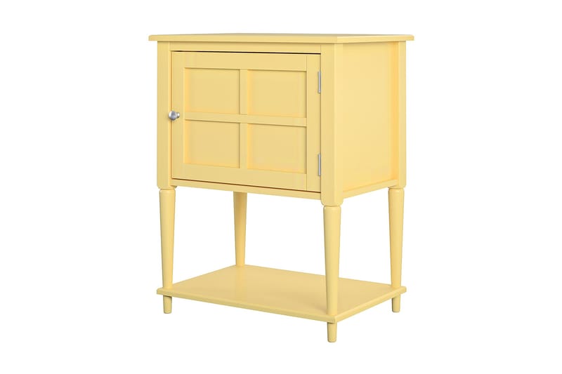 Fairmont Sidebord 56 cm Gul - Dorel Home - Møbler - Bord - Avlastningsbord - Lampebord & sidebord