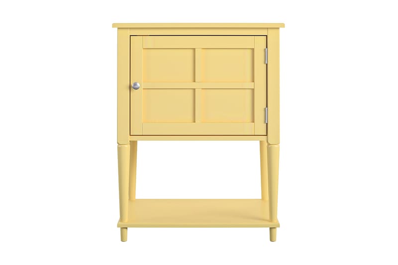 Fairmont Sidebord 56 cm Gul - Dorel Home - Møbler - Bord - Avlastningsbord - Lampebord & sidebord