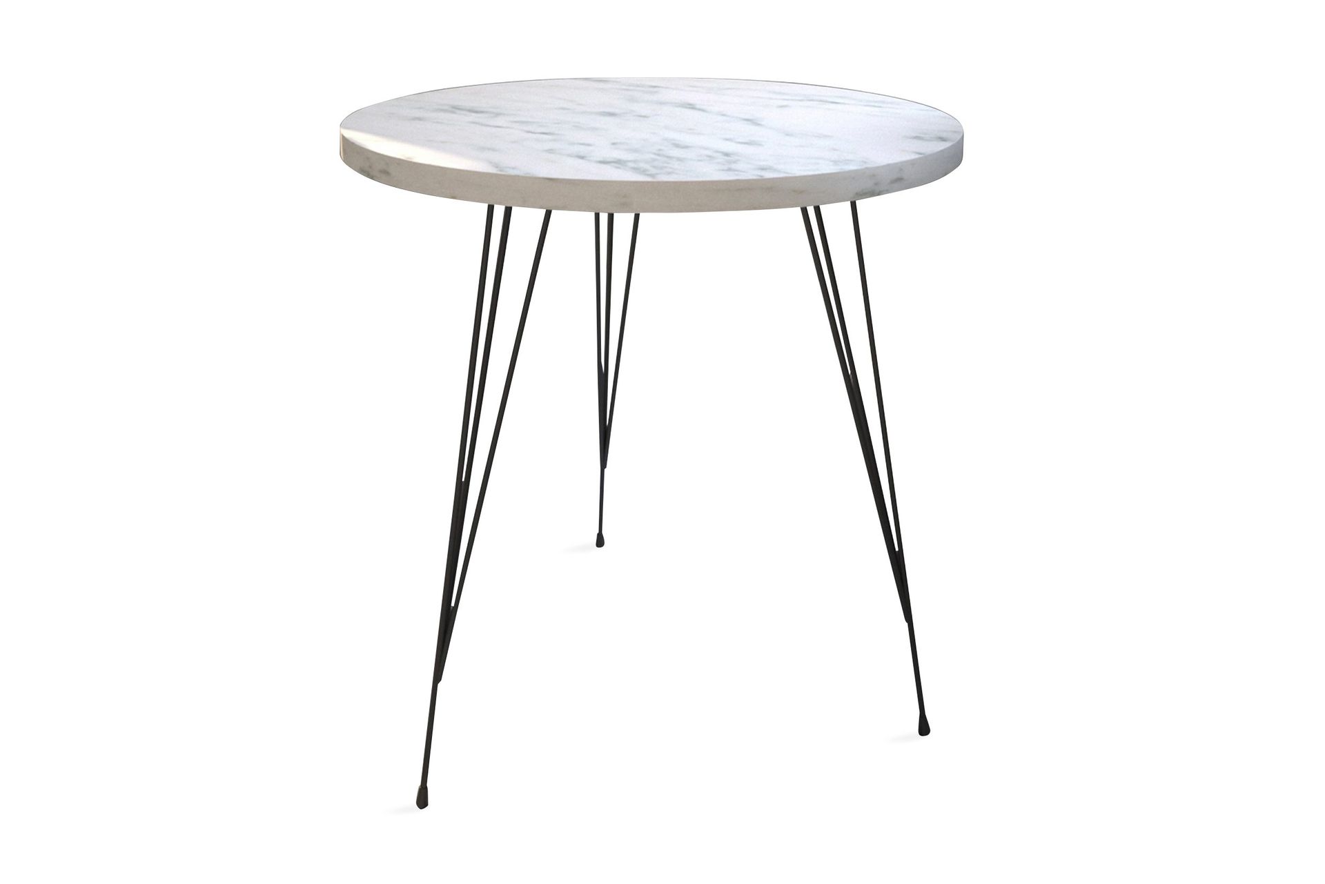 Falan Avlastningsbord 40 cm - Hvit/Svart