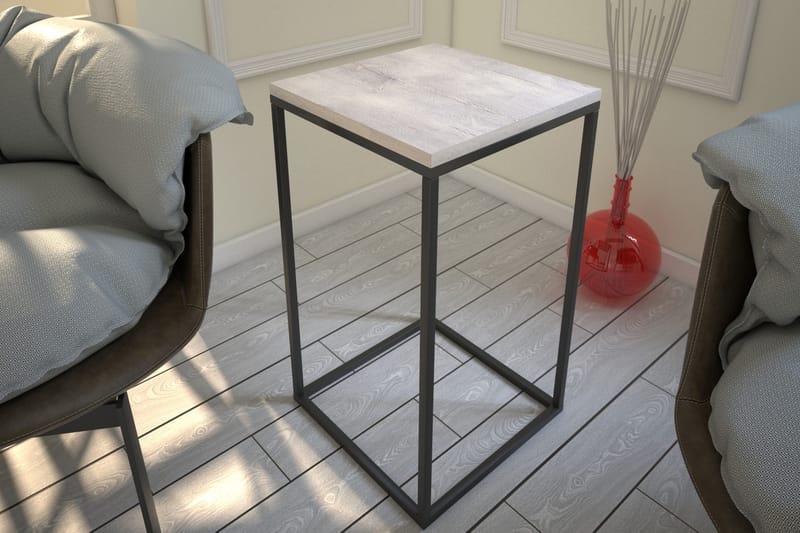 Falan Sidebord 35 cm - Grå - Møbler - Bord - Avlastningsbord - Lampebord & sidebord