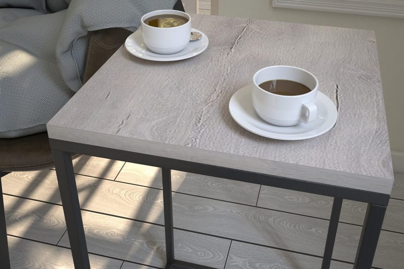 Falan Sidebord 35 cm - Grå - Møbler - Bord - Avlastningsbord - Lampebord & sidebord