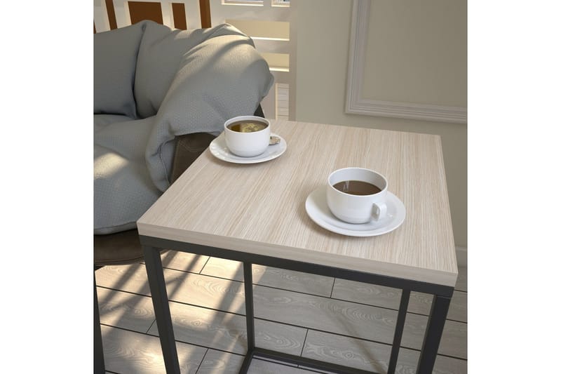 Falan Sidebord 35 cm - Hvit - Møbler - Bord - Avlastningsbord - Lampebord & sidebord