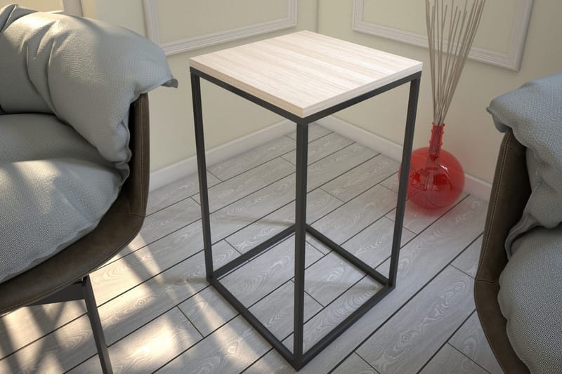 Falan Sidebord 35 cm - Hvit - Møbler - Bord - Avlastningsbord - Lampebord & sidebord