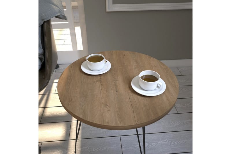 Falan Sidebord 40 cm - Brun - Møbler - Bord - Avlastningsbord - Lampebord & sidebord