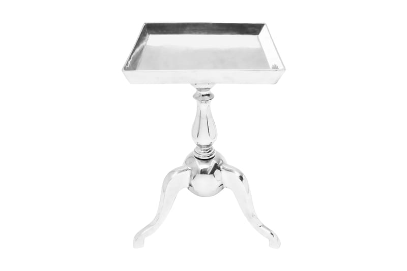 Firkantede Sidebord Aluminum Sølv - Sølv - Møbler - Bord - Avlastningsbord - Lampebord & sidebord