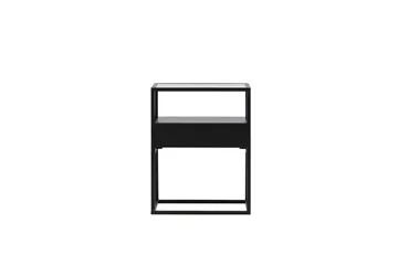 Fortaleza Sidebord 40x40 cm - Svart - Møbler - Bord - Avlastningsbord - Lampebord & sidebord