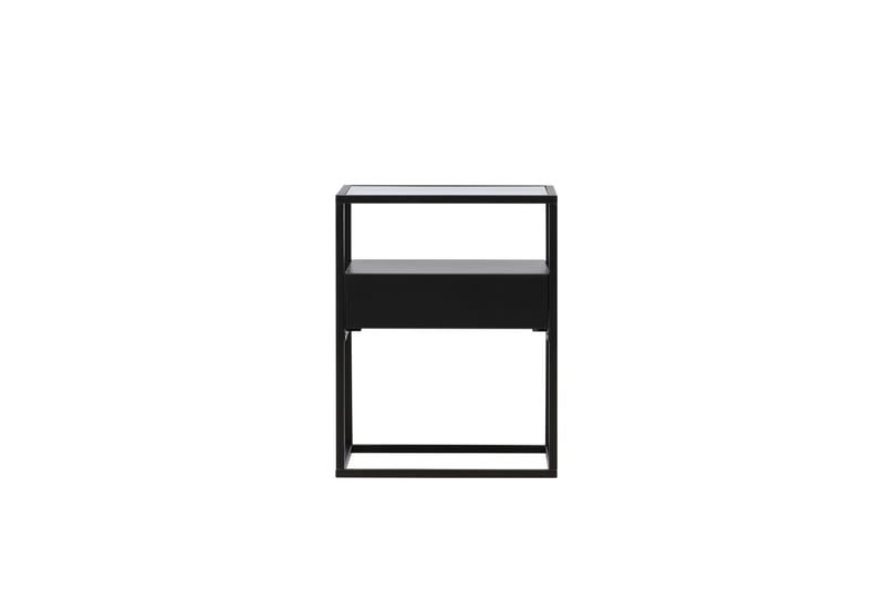 Fortaleza Sidebord 40x40 cm - Svart - Møbler - Bord - Avlastningsbord - Lampebord & sidebord