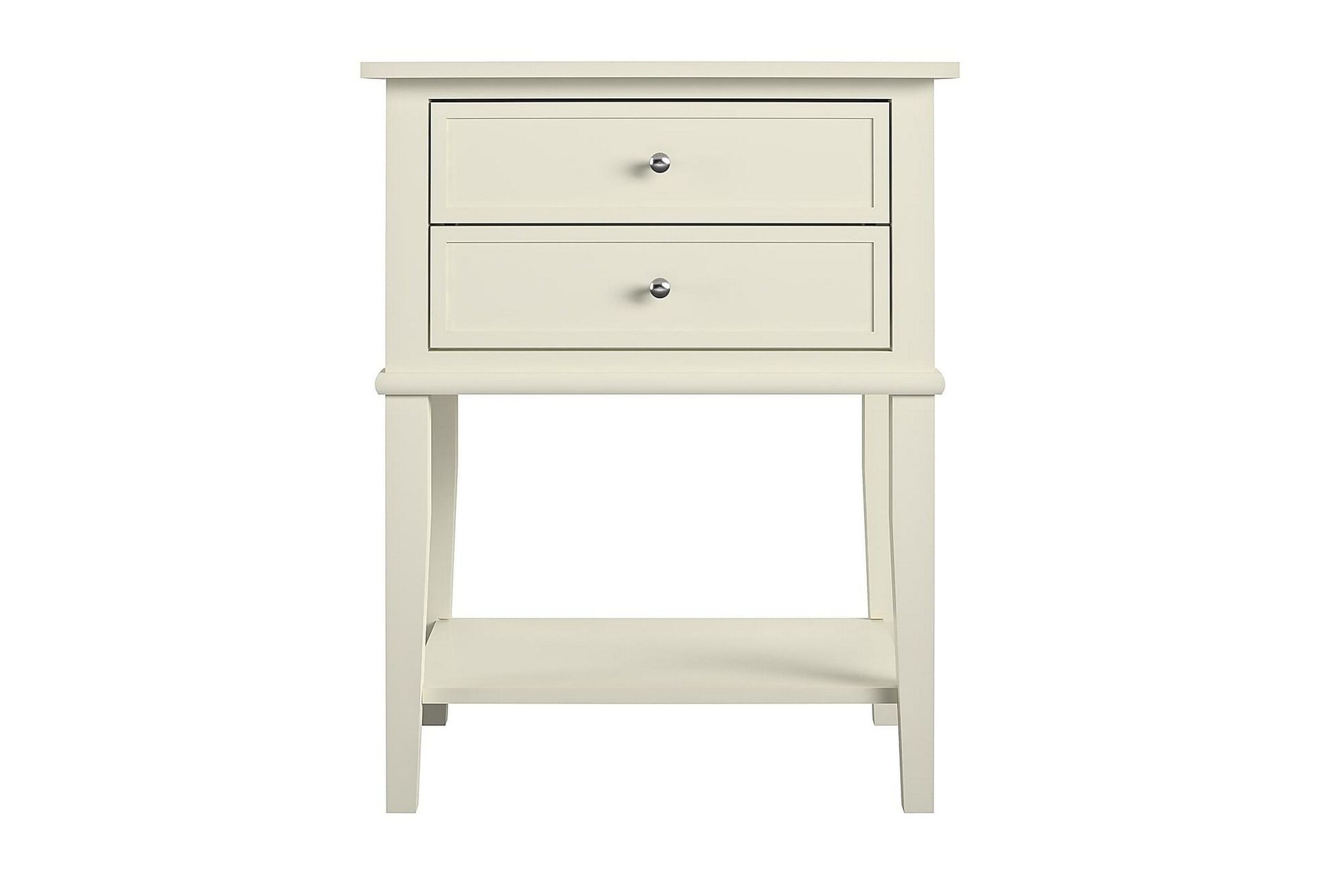 Franklin Avlastningsbord 56 cm Hvit - Dorel Home