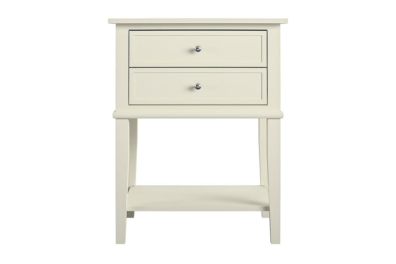 Franklin Avlastningsbord 56 cm Hvit, Dorel Home