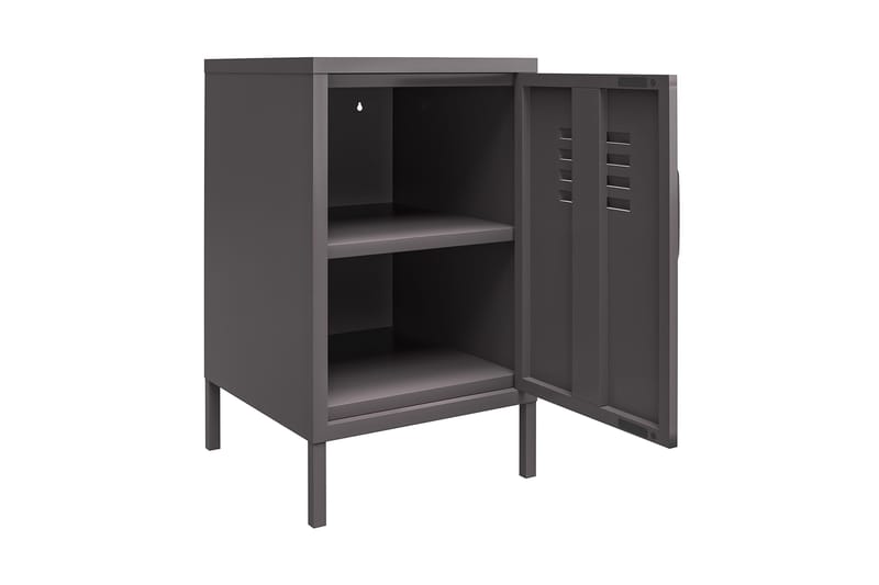 Franklin Sidebord 38x40 cm Grå - Dorel Home - Møbler - Bord - Avlastningsbord - Lampebord & sidebord