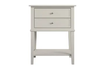 Franklin Sidebord 56x39 cm Beige - Queer Eye - Møbler - Bord - Avlastningsbord - Lampebord & sidebord