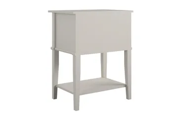 Franklin Sidebord 56x39 cm Beige - Queer Eye - Møbler - Bord - Avlastningsbord - Lampebord & sidebord