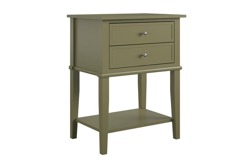 Franklin Sidebord 56x39 cm Olivengrønn - Queer Eye - Møbler - Bord - Avlastningsbord - Lampebord & sidebord
