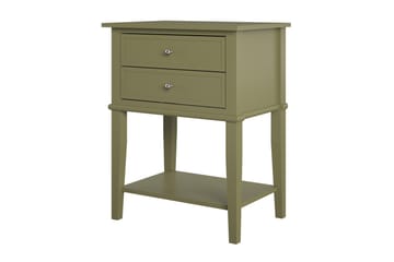 Franklin Sidebord 56x39 cm Olivengrønn - Queer Eye - Møbler - Bord - Avlastningsbord - Lampebord & sidebord