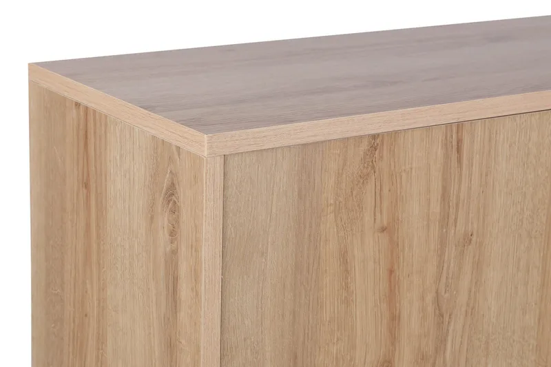 Gibia Side Avlastningsbord 90 cm - Natur / Svart - Møbler - Bord - Avlastningsbord - Lampebord & sidebord