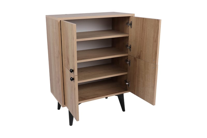 Harbiyes Side Avlastningsbord 70 cm - Natur / Svart - Møbler - Bord - Avlastningsbord - Lampebord & sidebord