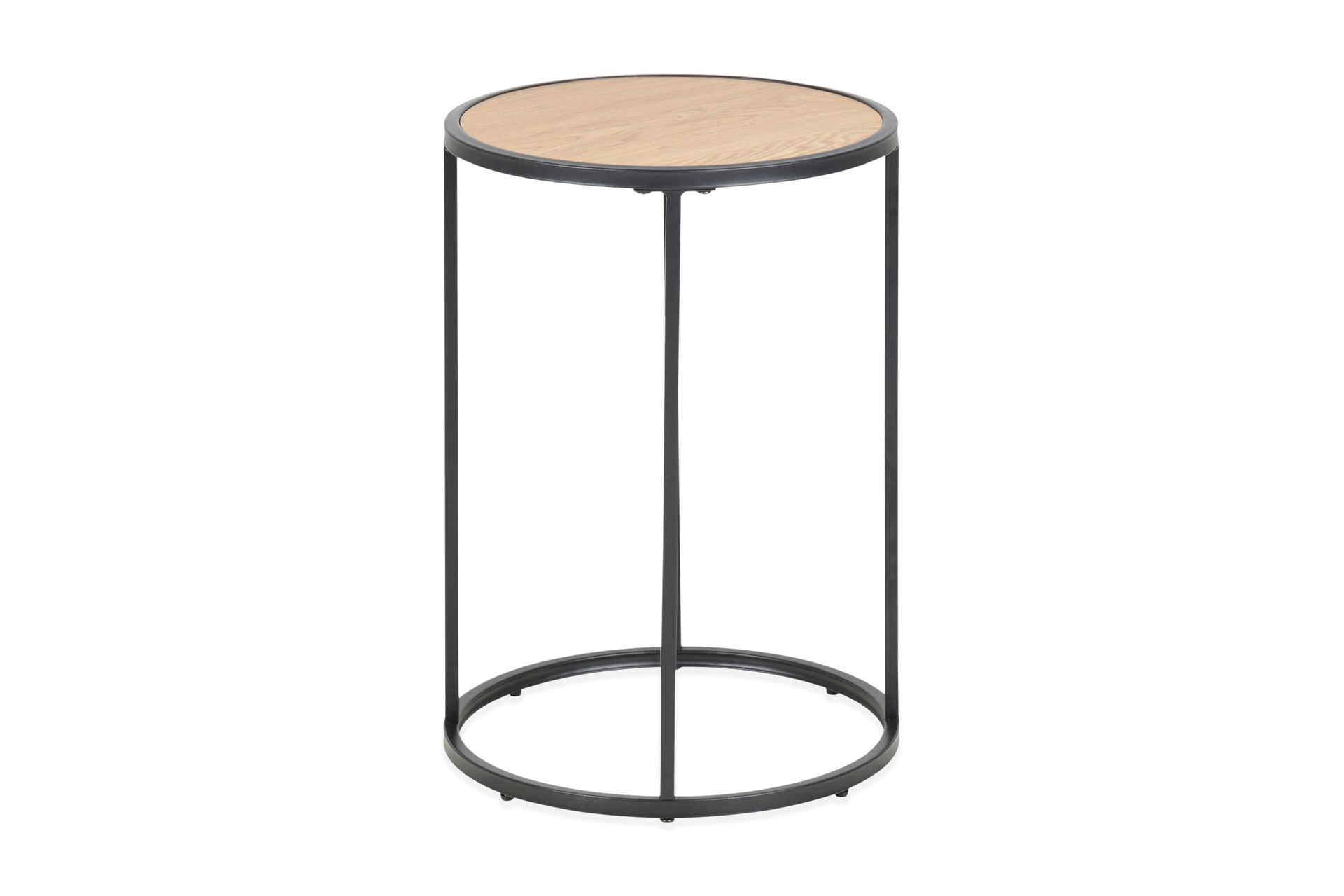 Hasslevik Sidebord - Svart/Brun - Møbler - Bord - Avlastningsbord - Lampebord & sidebord