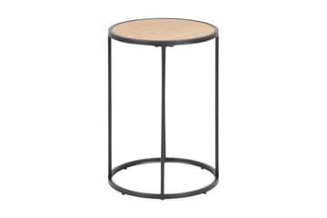 Hasslevik Sidebord - Svart/Brun - Møbler - Bord - Avlastningsbord - Lampebord & sidebord