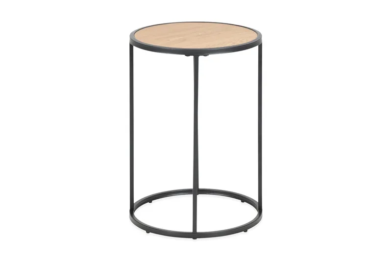 Hasslevik Sidebord, Svart/Brun