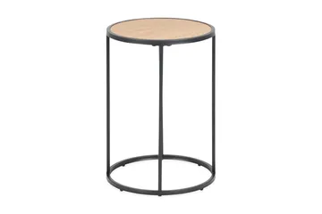 Hasslevik Sidebord - Svart/Brun - Møbler - Bord - Avlastningsbord - Lampebord & sidebord
