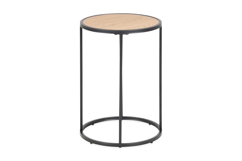 Hasslevik Sidebord, Svart/Brun