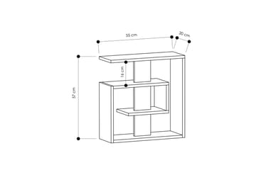 Homitis Sidebord Labyrint - Møbler - Bord - Avlastningsbord - Lampebord & sidebord