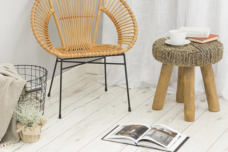 Kelsey Sidebord 44 cm - Beige - Møbler - Bord - Avlastningsbord - Lampebord & sidebord