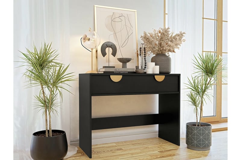 Kintore Sidebord 100 cm - Svart - Møbler - Bord - Avlastningsbord - Lampebord & sidebord