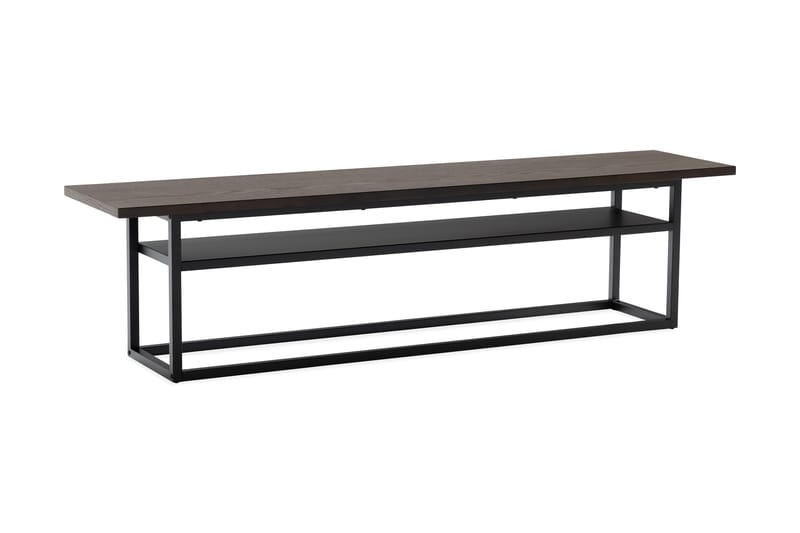 Knikfair Sidebord 40 cm - Mørkebrun/Mattsvart - Møbler - Bord - Avlastningsbord - Lampebord & sidebord