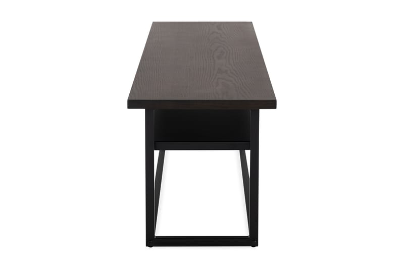 Knikfair Sidebord 40 cm - Mørkebrun/Mattsvart - Møbler - Bord - Avlastningsbord - Lampebord & sidebord