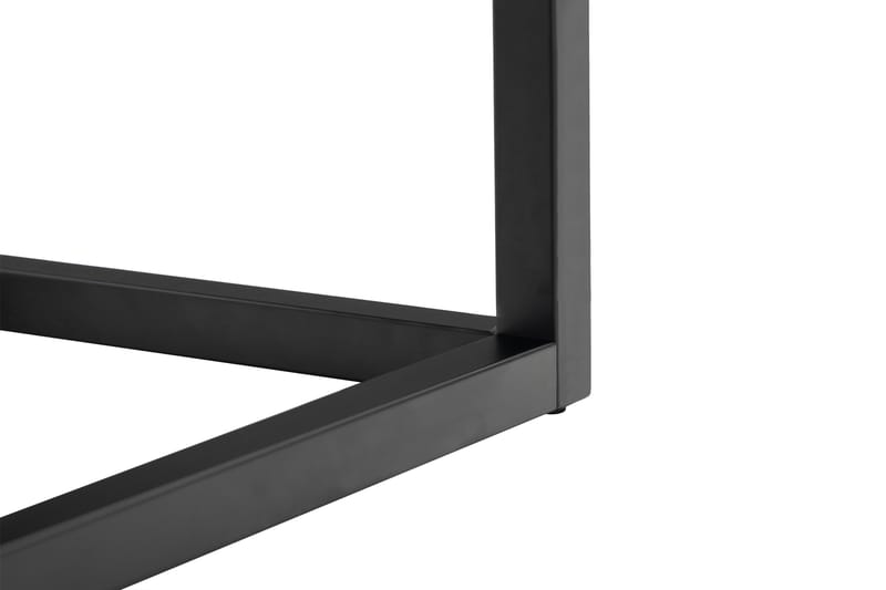 Knikfair Sidebord 40 cm - Mørkebrun/Mattsvart - Møbler - Bord - Avlastningsbord - Lampebord & sidebord