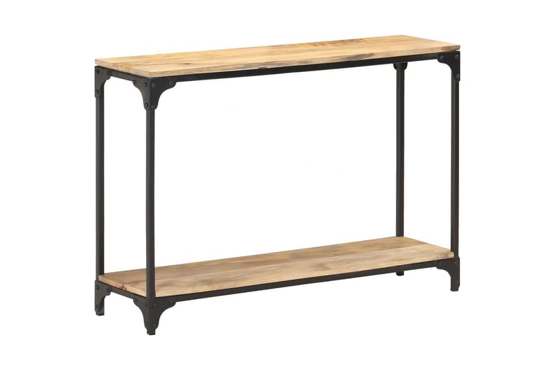 Konsollbord 110x30x75 cm heltre mango - Brun - Møbler - Bord - Avlastningsbord - Lampebord & sidebord