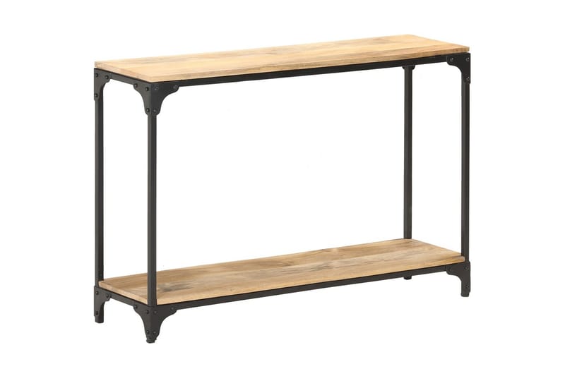 Konsollbord 110x30x75 cm heltre mango - Brun - Møbler - Bord - Avlastningsbord - Lampebord & sidebord