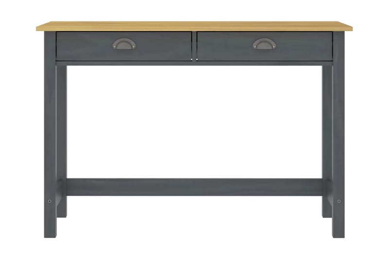 Konsollbord Hill Range 2 skuffer grå 110x45x74 cm - Lampebord & sidebord - Brettbord og småbord