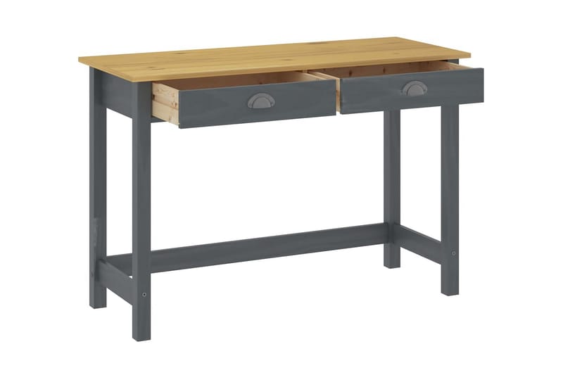 Konsollbord Hill Range 2 skuffer grå 110x45x74 cm - Møbler - Bord - Avlastningsbord - Lampebord & sidebord